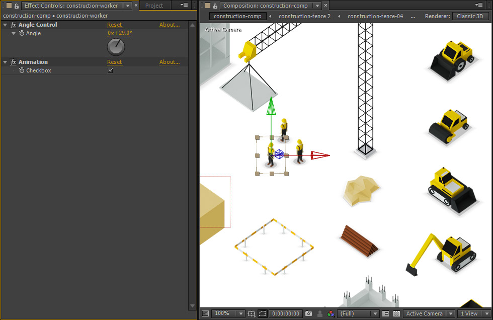 Use Of After Effect Expression Controls For Best 3d Composition