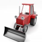 Tractor Excavator Toy