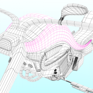 High Polygon Motorcycle Model