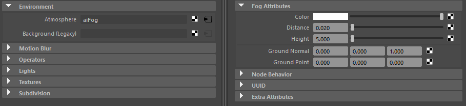 Arnold adaptive sampling settings panel