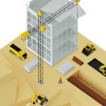 Infographic construction isometric After Effects comp small