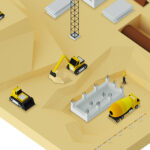 Infographic construction isometric After Effects comp small